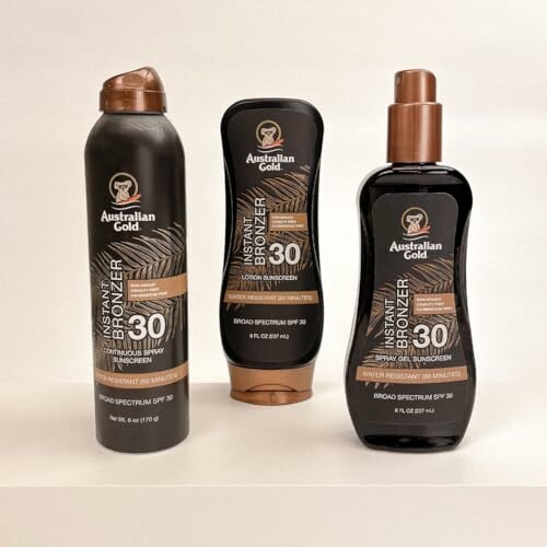 Australian Gold SPF 30 bronzer products