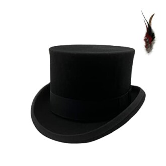 Wool Top Hat for Men