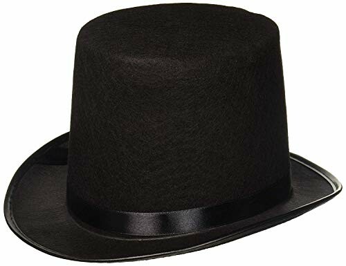 Top view of a black fedora hat