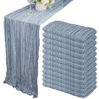 Cheesecloth Table Runners