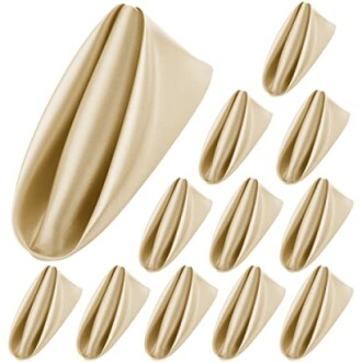 Aneco Satin Napkins