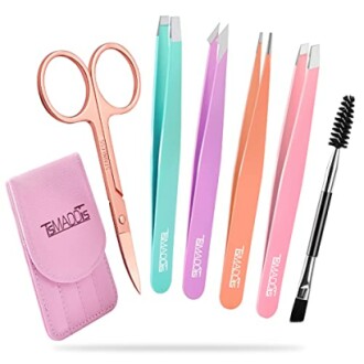 TsMADDTs Eyebrow Tweezer Set