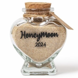 Honeymoon Sand Keepsake Jar