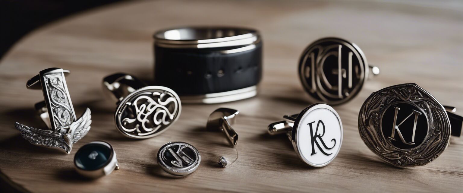 Personalized groom accessories