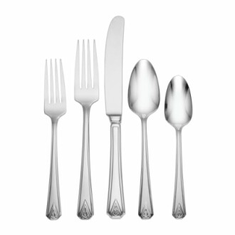 Oneida Deauville 45 Piece Fine Flatware Set